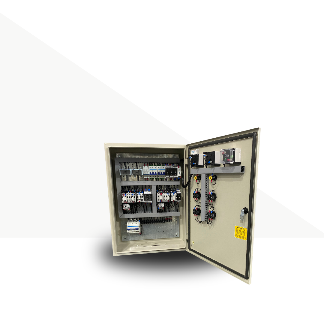 Painel Partida Estrela Triangulo Dupla para Sistema de Irrigação em Cascata